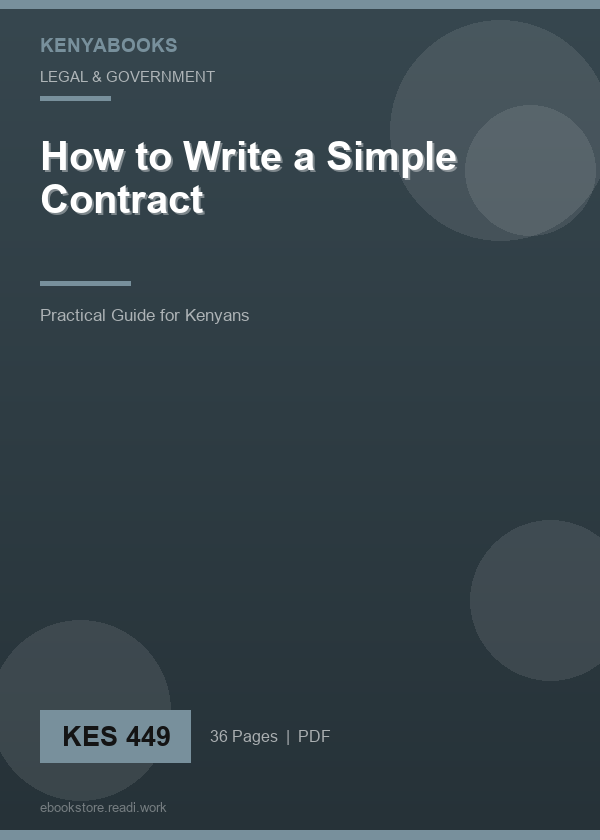 How to Write a Simple Contract
