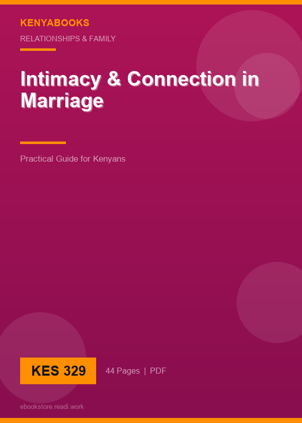 Intimacy & Connection in Marriage
