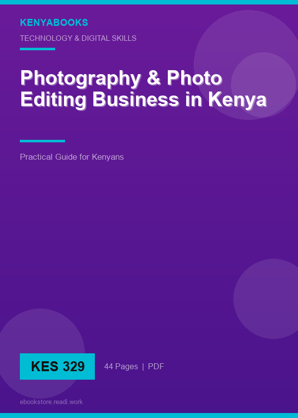 Photography & Photo Editing Business in Kenya