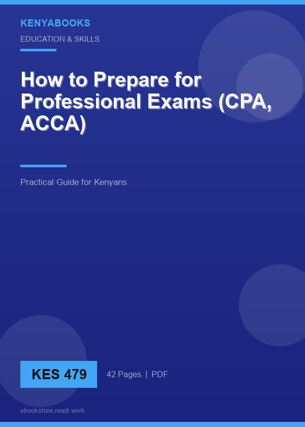 How to Prepare for Professional Exams (CPA, ACCA)