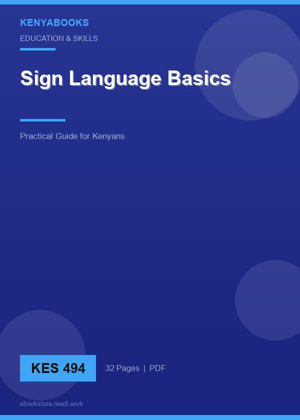 Sign Language Basics