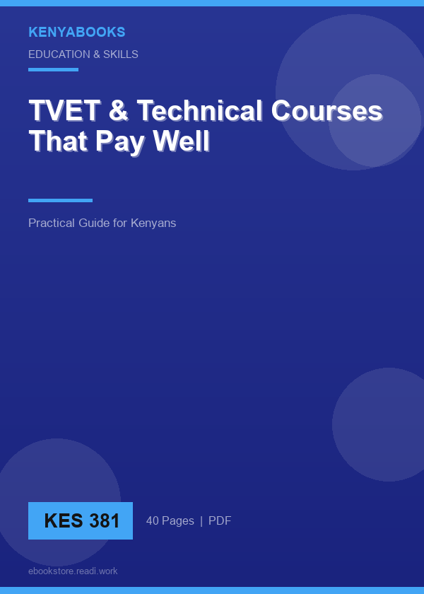 TVET & Technical Courses That Pay Well